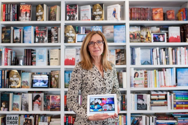 Judith Curr, the president and publisher of Atria, says signing YouTube celebrities “gives us access to a whole new talent pool.” Credit Nancy Borowick for The New York Times